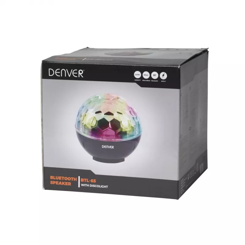 Bluetooth skaļrunis Denver BTL-65 melns