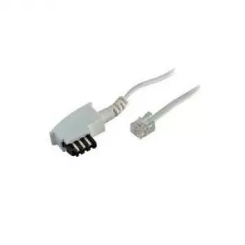 Telefona kabelis S/CONN 70046-W 6 m Balts