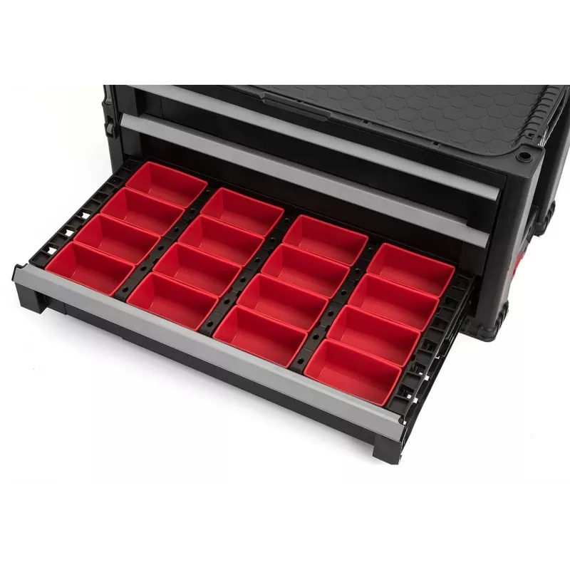 Keter 237786 mobilais instrumentu ratiņš ar 6 atvilktnēm