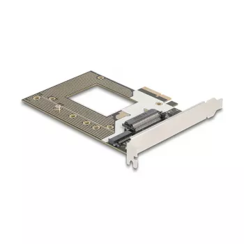 Iekšējā M.2 / U.2 adaptera karte DELOCK 90854 — PCIe 4.0 (saimnieks: PCIe, izejas: M.2 Key M 110 mm, U.2)