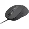 Logitech Signature Wired M520 for Business Optical Wired pele USB-C Plug-and-Play Windows/Mac/Chrome/PC/laptops - Graphite