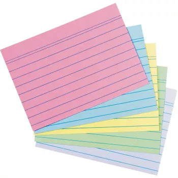 Indeksa kartītes Herlitz 50041145 Daudzkrāsains