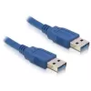 USB kabelis DeLOCK USB 3.0-A vīrišķais/vīrišķais - 5m