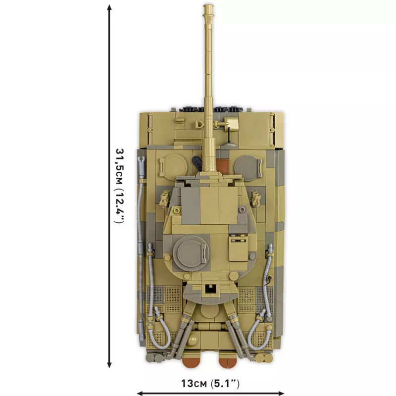 Būvkomplekts COBI Panzer VI Tiger no131 1275 detaļas
