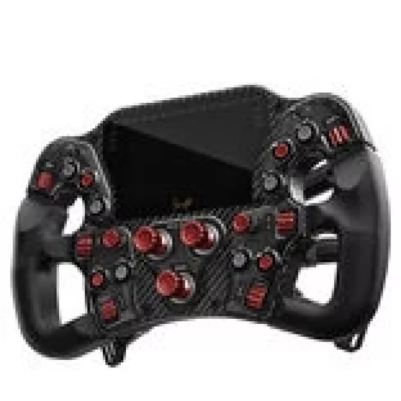 Asetek SimSports Invicta Formula stūre - sarkana + Invicta riteņu bāze (27 Nm)