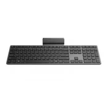 Bezvadu vairāku ierīču tastatūra Lenovo 700, ASV angļu izkārtojums, Bluetooth, Luna pelēka