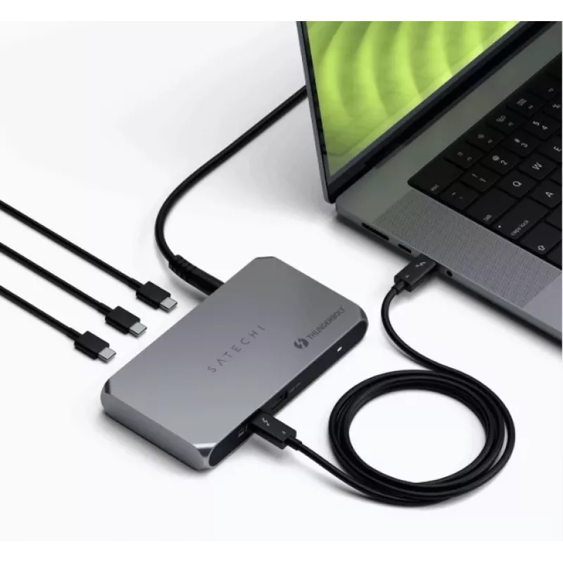 Satechi Thunderbolt 4 Slim USB-C centrmezgls