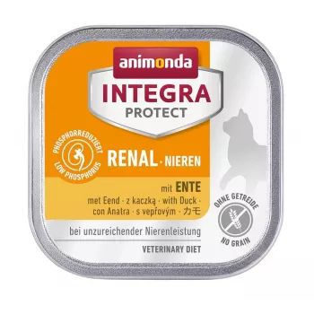 ANIMONDA Integra Protect Renal Duck - mitrā kaķu barība - 100g
