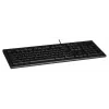 A4Tech KR-85 tastatūra USB QWERTY US English Melna