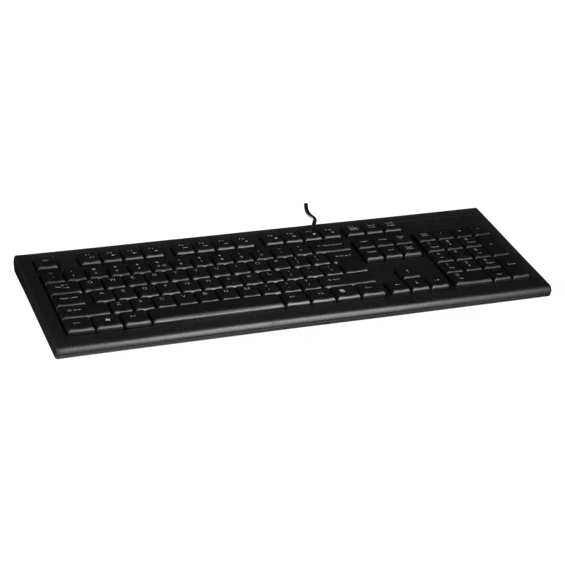 A4Tech KR-85 tastatūra USB QWERTY US English Melna