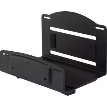 SpeaKa Professional PC turētājs, pie sienas stiprināms CPB-2 SP-7571908 Melns izturīgs līdz svaram=10 kg (SP-7571908)