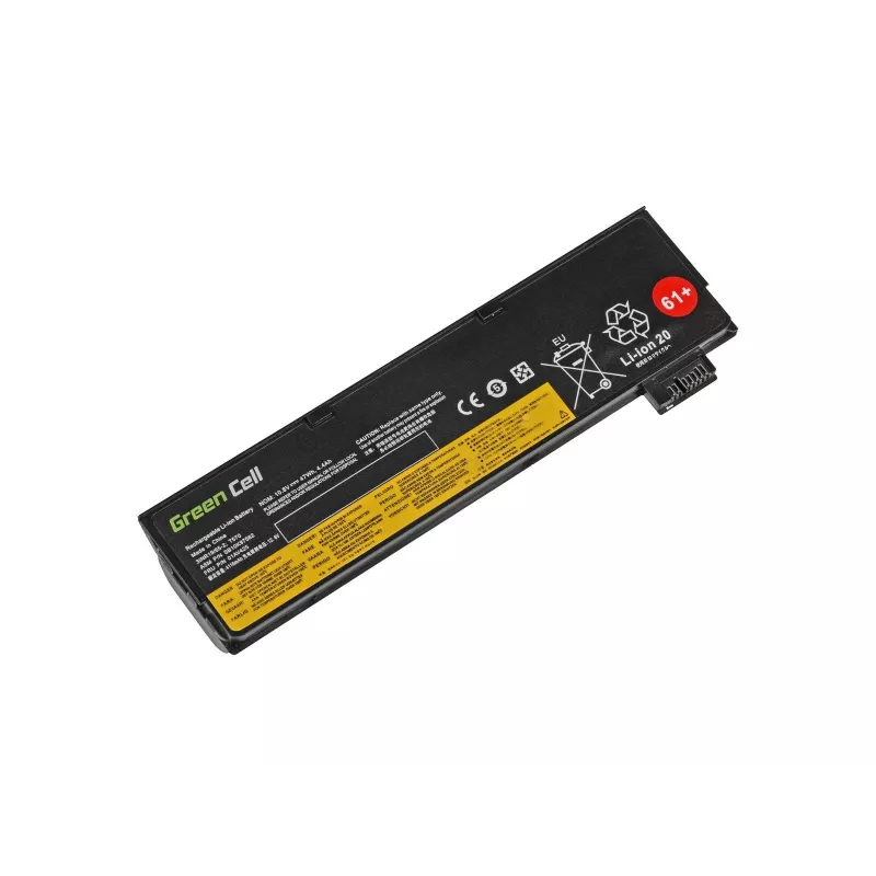 Baterija zaļa Cell LE95 priekš Lenovo ThinkPad A475 P51S T470 T570 (bojāts iepakojums)