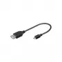 Wentronic Goobay USB 2.0 Hi-Speed Adapter, USB 2.0 ligzda (A tips), 0,2 m - USB 2.0 ligzda (A tips) > USB 2.0 mikro spraudnis (B tips) (95193)