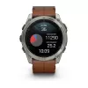 Garmin Fenix 8 3,56 cm (1,4 inch) AMOLED 51 mm Digitāli 454 x 454 pikseļi Skārienekrāns Titāns Wi-Fi GPS (satelīts)