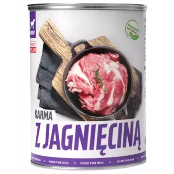 TUF TUF Jēra barība - Mitrā suņu barība - 800 g