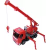 Mehāniskais rotaļu autoceltnis Lena 02175EC, 70 cm, ar vienu brūnu ratiņu