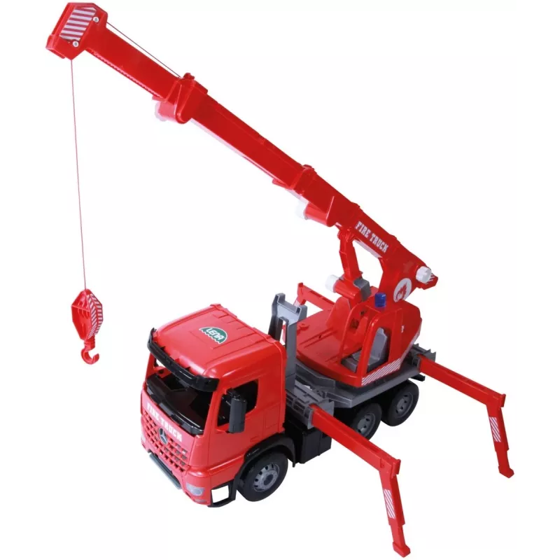 Mehāniskais rotaļu autoceltnis Lena 02175EC, 70 cm, ar vienu brūnu ratiņu