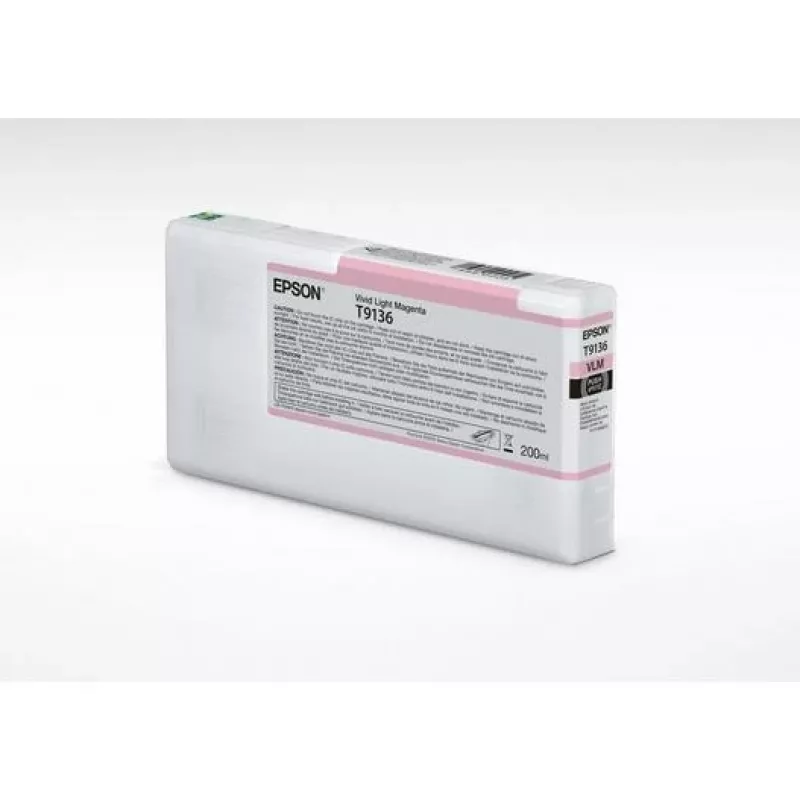 Tintes kasetne Epson T91360N Vivid Light fuksīna oriģināla saderīgiem Epson printeriem