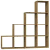 Topeshop STEP ARTISAN 4X4 viesistabas grāmatu skapis
