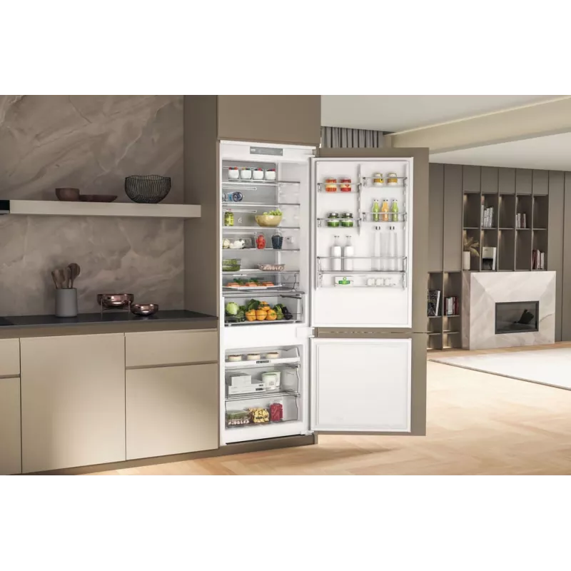 WHIRLPOOL Iebūvējamais ledusskapis WH SP70 T121, Platums 69 cm, Augstums 193,5 cm, Energoefektivitātes klase E, No Frost