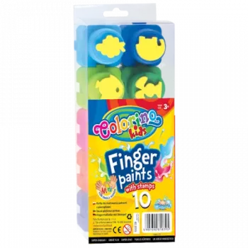 Colorino Kids pirkstiņkrāsas 10 krāsas