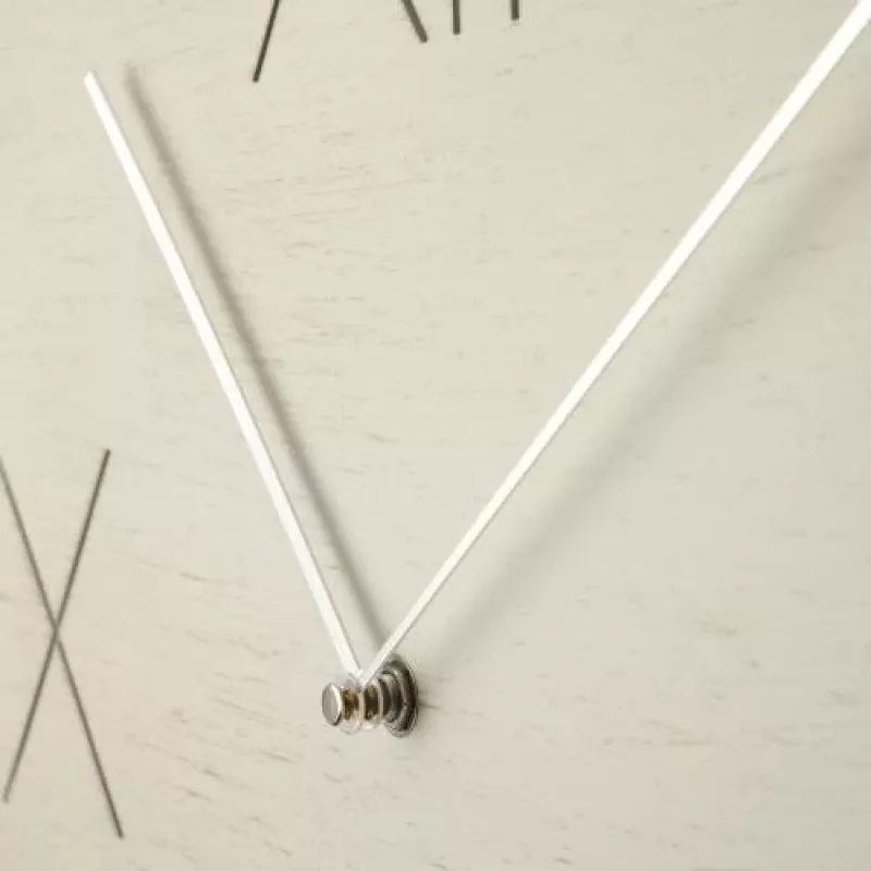 NeXtime klok 3104wi Galileo, Ø43 cm, sienas, vecbaltā krāsā