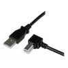 StarTech.com 3m USB 2.0 A uz leņķveida B kabelis - vīr./vīr., 3 m, USB A, USB B, USB 2.0, melns
