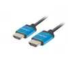 HDMI kabelis LANBERG CA-HDMI-22CU-0018-BK 1.8 m — HDMI Type A uz A, HDMI 2.0, 18 Gbit/s, ARC, zelta pārklājums