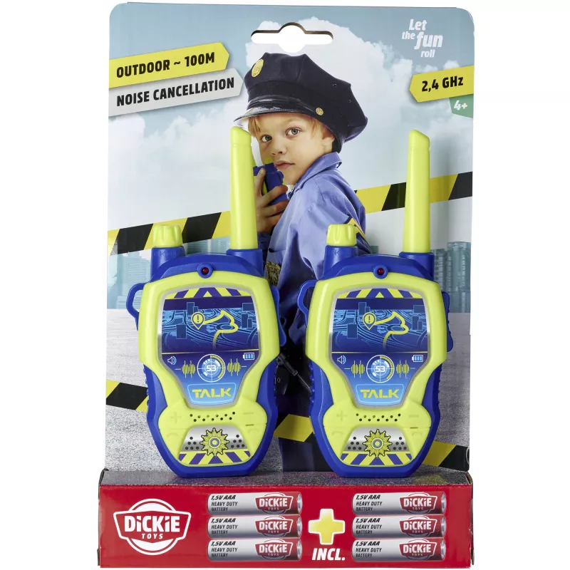 Rāciju komplekts Dickie Police 2.4 GHz, 2 gab., modelis 201118197