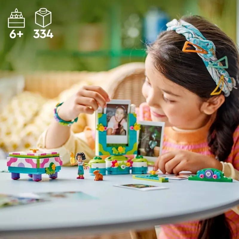 Foto rāmis un juvelierizstrādājumu kastīte LEGO Disney Classic Mirabel 43239