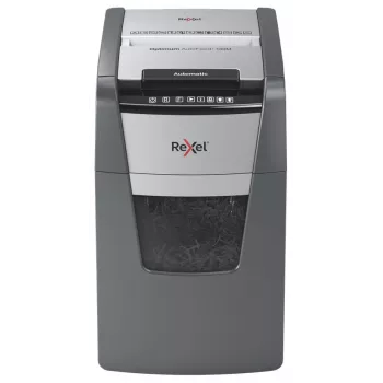 Rexel AutoFeed+ 130M papīra smalcinātājs Mikrogriezuma smalcināšana 55 dB Melns, Pelēks