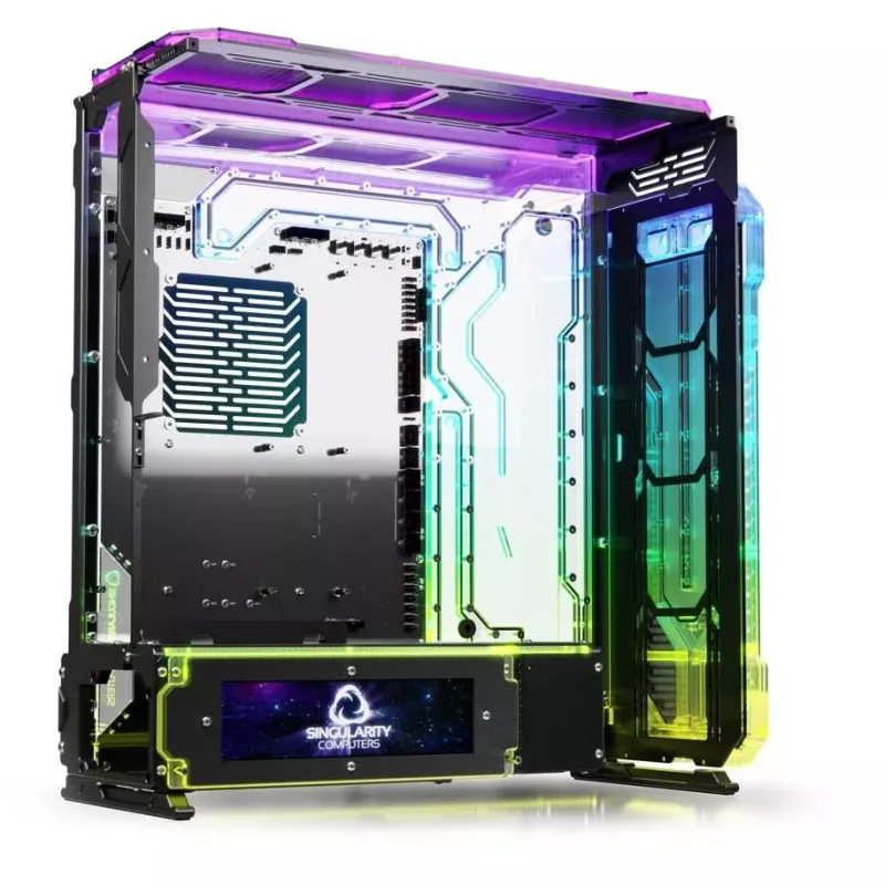Priekšējais panelis datora korpusam Singularity Spectre 4 Elite, akrila caurspīdīgs