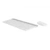 Logitech Slim Wireless Combo MK470 - Tastatūras un peles komplekts - Bezvadu - 2,4 GHz - Spāņu - Baltā krāsā (920-009199)