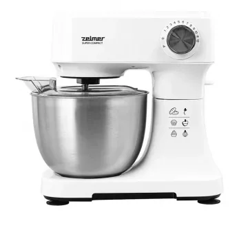 Planetārais mikseris Zelmer ZKR1340 - 600 W, 3,5 L bļoda, balts