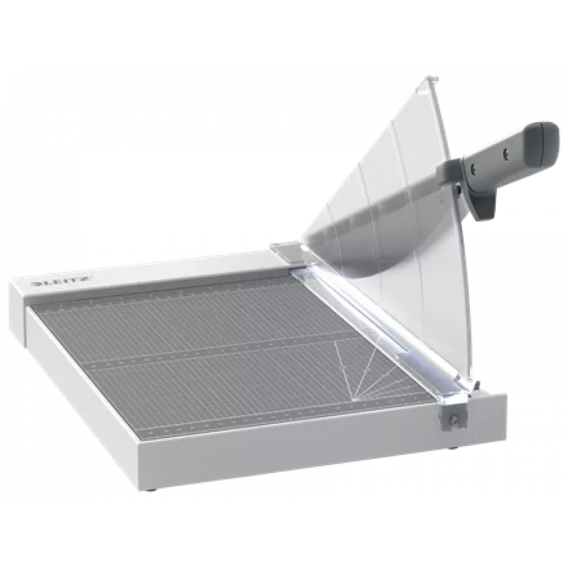 Leitz Precision Home Office papīra grieznis A4, 10 loksnēm, manuāla spīle, nerūsējošais tērauds, A4, 80 g/m², antracīta krāsa