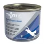 TROVET veterinārā diēta mitrā kaķu barība RRD Rabbit & Rice 200 g — alerģiju ārstēšana, bez graudiem, bez konservantiem un sojas