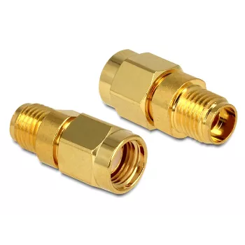 DeLOCK - RF adapteris - RP-SMA (vīr.) - uz - SMA (siev.) (88728)