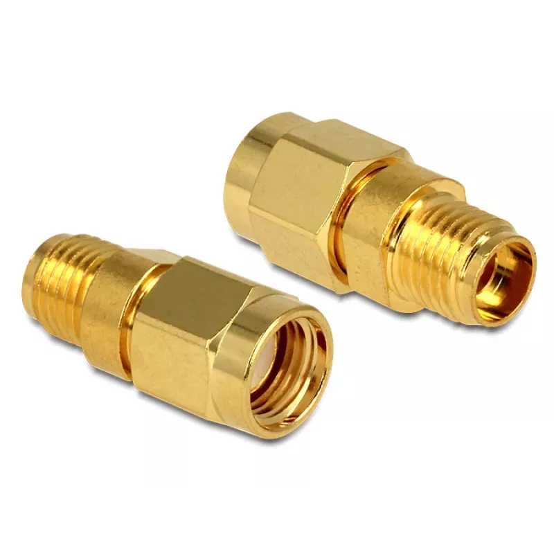 DeLOCK - RF adapteris - RP-SMA (vīr.) - uz - SMA (siev.) (88728)