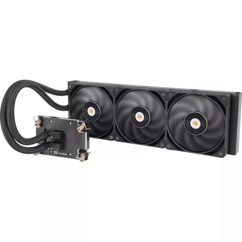 K Liquid Cooling AW360 Viss-Vienā Šķidruma Dzesēšanas Sistēma Melna
