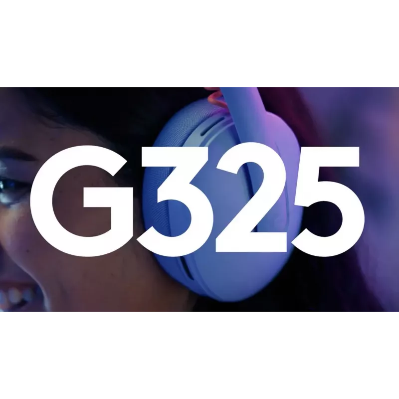LOGITECH G325 LIGHTSPEED bezvadu spēļu austiņas - LILAC - 2.4GHZ - EMEA