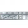 CHERRY KC 6000 plāns FOR MAC klaviatūra Office USB QWERTZ German Silver