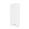 Ārējais akumulators Extralink EPB-078W 10000 mAh Balts, USB-C, 10 W izeja, uzlādē līdz 2 ierīcēm