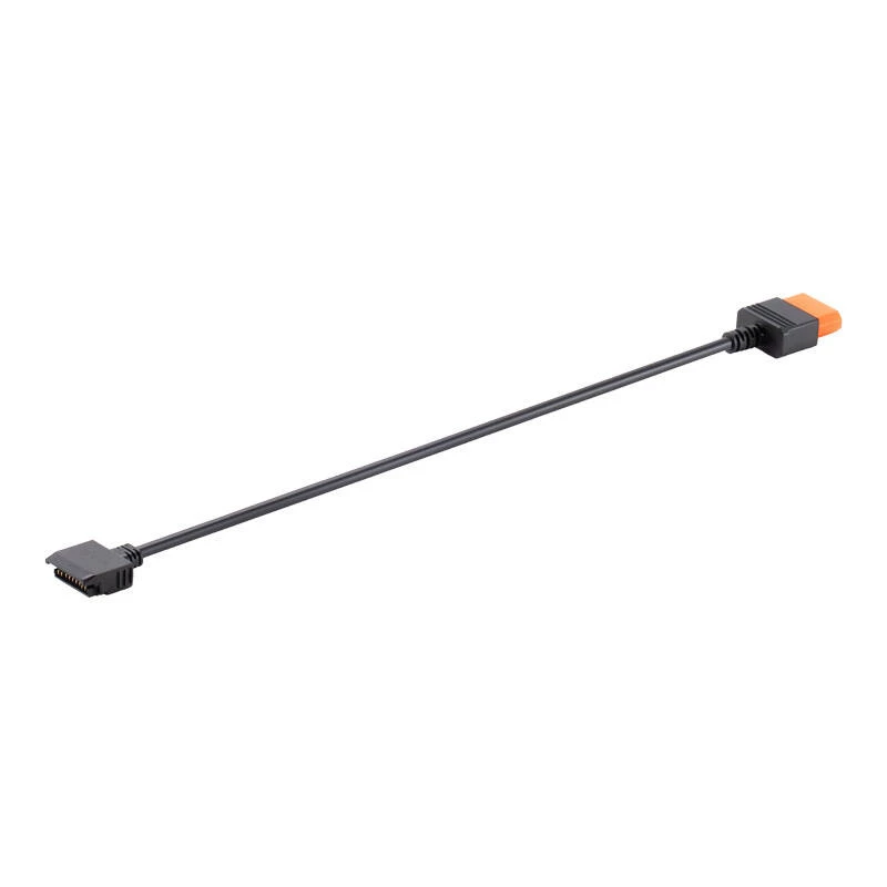 Strāvas kabelis DJI kamerām un baterijām CP.DY.00000045.02, 0,4 m, saderīgs ar Mavic 3, Air 3, Power 500/1000, melns/oranžs