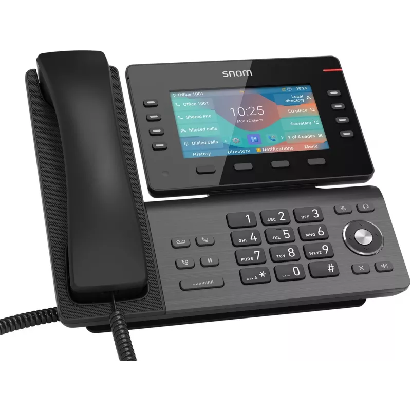 Snom D862 IP telefons melns LCD