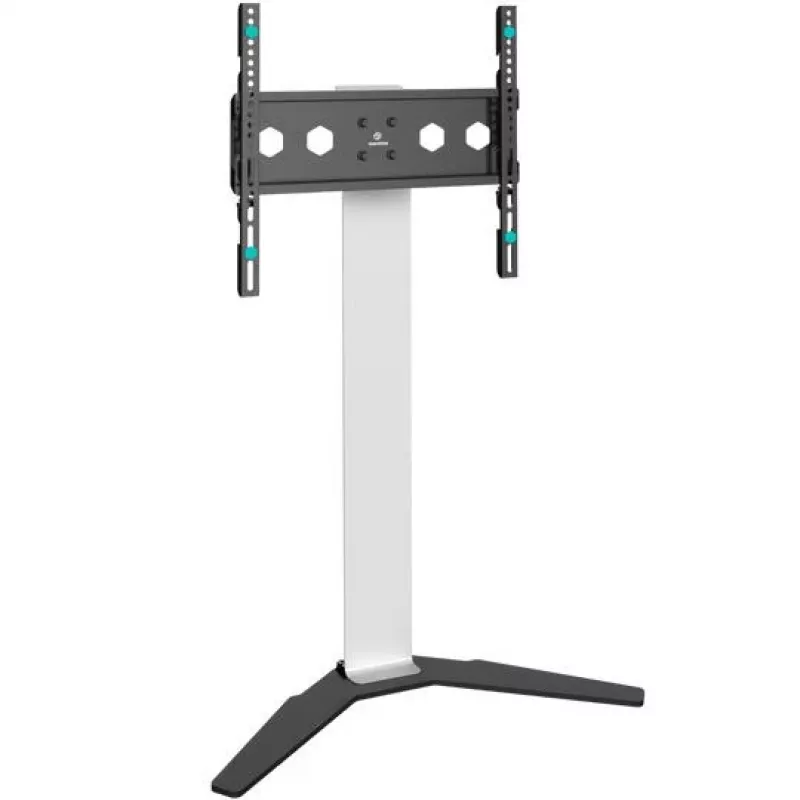 TV statīvs/stends ONKRON TS1140-W ekrāniem no 66 līdz 165,1 cm (26 collas–65 collas), 35 kg, VESA 100x100–400x400, augstums 880–1100 mm, balts