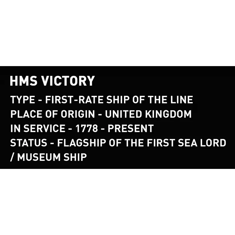 Būvkomplekts Cobi HMS Victory — 2517 detaļas, detalizēts vēsturiskas burinieka modelis