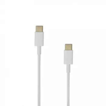 USB A uz Micro‑USB B kabelis SBOX USB-TYPEC-TYPEC-1, 1,5 m, 5 Gbit/s, balts, niķelēti kontakti