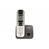 Panasonic KX-TG6811 DECT telefons ar zvanītāja ID, melns