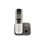 Panasonic KX-TG6811 DECT telefons ar zvanītāja ID, melns