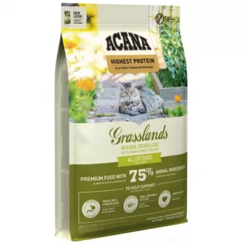 ACANA Grasslands Cat - sausā kaķu barība - 4,5 kg